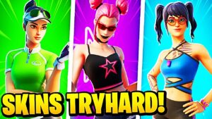 15 SKINS MAIS TRYHARDS DE 2022! Fortnite
