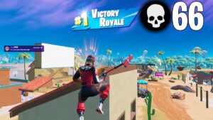 66 Elimination Solo vs Squads Wins (Fortnite Chapter 3 Full Gameplay Season 4)