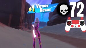 72 Elimination Solo Squads Gameplay "Zero Build" Wins (Fortnite Chapter 3 Season 4)