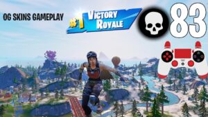 83 Elimination Solo Squads Gameplay "Zero Build" Wins (Fortnite Chapter 3 Season 4)