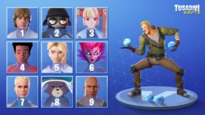 ADIVINA LA SKIN DE FORTNITE VIENDO EL EMOTE - FORTNITE CHALLENGE #4 | tusadivi