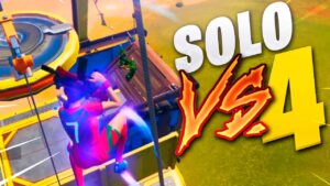 ASÍ SE REMONTA UNA PARTIDA *SOLO* VS 4! | FORTNITE