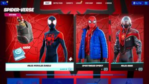 ATUALIZAÇÃO MILES MORALES + RECOMPENSAS DO FNCS TEMPORADA 4 CAPITULO 3 FORTNITE