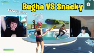 Bugha VS Snacky 1v1 Realistic PvP! (Fortnite)