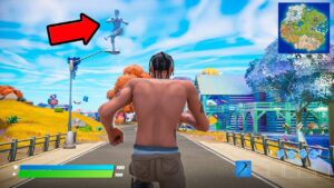 CACHE CACHE SANS TOUCHER LE SOL sur FORTNITE ! (à 100 Joueurs)
