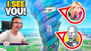 Chrome Tornado HIDE AND SEEK in Fortnite!