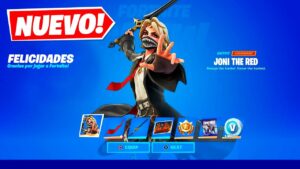 Como CONSEGUIR la NUEVA SKIN de JONI ESCARLATA en FORTNITE 🔥😱