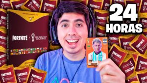 Completé el Álbum del Mundial de FORTNITE en 24 HORAS!