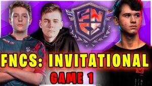 FNCS Invitational 2022 Game 1 Fortnite Highlights