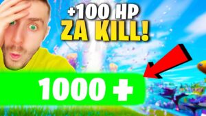 FORTNITE, ALE KAŽDÝ KILL TI PŘIDÁ 100HP!