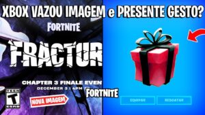 FORTNITE - XBOX VAZOU IMAGEM NOVA, PRESENTE GRÁTIS GESTO e FINAL CAPÍTULO?