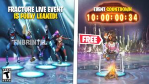 Fortnite Chapter 4 Live Event FULLY LEAKED! (Spoilers, COUNTDOWN)