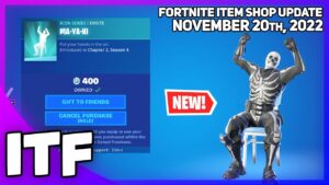 Fortnite Item Shop *NEW* NUMA NUMA EMOTE! [November 20th, 2022] (Fortnite Battle Royale)