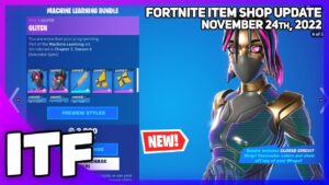 Fortnite Item Shop *NEW* WRAP OUTFITS! [November 24th, 2022] (Fortnite Battle Royale)