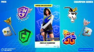 Fortnite all Champion Series Set Skins & Cosmetics!