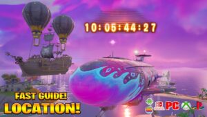 Fracture TIME Live Event Gameplay MAP LOCATION In Fortnite!