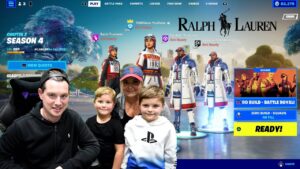 GIFTING EVERYONE In My Family The NEW Fortnite POLO STADIUM COLLECTION Skin item Shop Bundle Today!