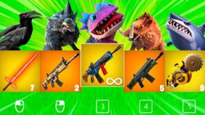 HO ADDOMESTICATO TUTTI GLI ANIMALI DI FORTNITE!