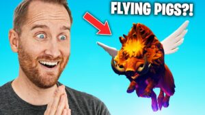 I Made Pigs FLY in Fortnite!