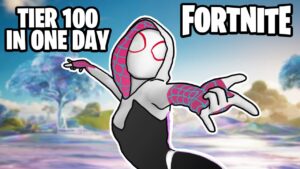 I Unlocked Spider-Gwen in One Day and This Is How (Fortnite)