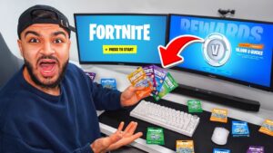 I found a FREE VBUCKS map code... (FORTNITE GLITCH!)