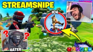 Ich STREAMSNIPE HATER bis zum RAGEQUIT und das ist passiert ... Fortnite