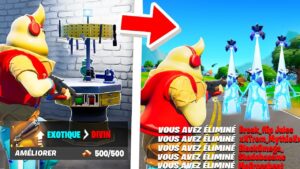 J'ai BRISÉ cette ARME EXOTIQUE !! ELLE EST CHEATÉ !! (Expérience Fortnite Saison 4)