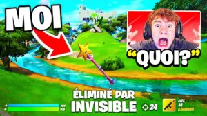 J'ai STREAMHACK un STREAMER en INVISIBLE sur Fortnite !