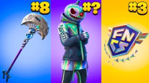 LES 20 ITEMS GRATUIT LES PLUS TRYHARD SUR FORTNITE