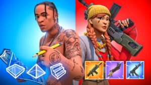 L'UN CONSTRUIT, L'AUTRE TIRE sur FORTNITE ! (99,8% impossible)