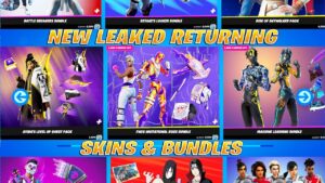 NEW Leaked & Returning Item Shop Skins (Naruto, NBA, Star Wars, Locker Bundles & Level Up Pack)