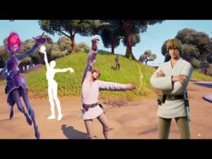 Players React To *NEW* Reality Master Emote With *NEW* Luke Skywalker Skin in Fortnite