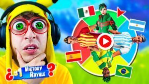 Ruleta Skins del Mundial en Fortnite ⚽😱!