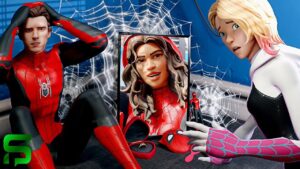 Spider-Gwen finds out Spider-Man's DARK SECRET.... Fortnite Season 4