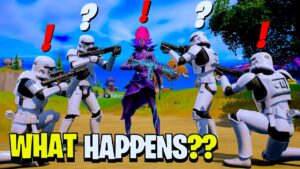 What Happens if Boss StormTroopers Meet Boss Herald! (Star Wars Vs Fortnite!)