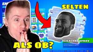 das EIGENE FORTNITE SPRAY/BANNER/EMOTE ? Das kann nicht sein.... OMG