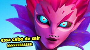 fui pegar A MENSAGEIRA mas ai ... kkkkkkkkkkkknamoral - FORTNITE