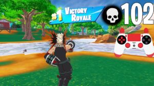 102 Elimination Solo Squads Gameplay "Building / Zero Build" Wins (Fortnite Chapter 4)