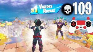 109 Elimination Duo Vs Squads Win ft. @Sylstic Chapter 4 (Fortnite PC Controller Gameplay)