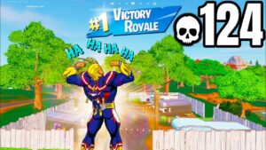 124 Elimination Solo vs Squads Wins Full Gameplay (Fortnite Chapter 4 Season 1)