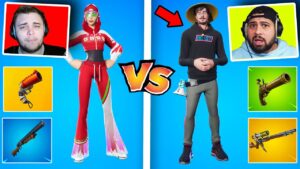 1vs1 Skin Kontest in Fortnite um Loot!