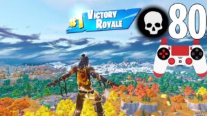 80 Elimination Solo Squads Gameplay "Zero Build" Wins (Fortnite Chapter 4)