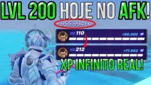 ASSIM VOLTOU o MELHOR Bug de XP INFINITO e AFK do Fortnite para LVL 200 HOJE! - Glitch XP Fortnite