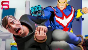 All Might BULLIES Mr. Beast - A Bullied Life.. Fortnite