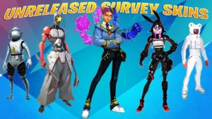 All Survey Skins UNRELEASED in Fortnite!
