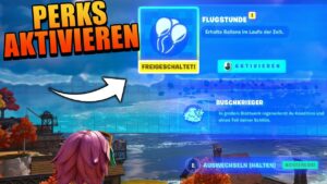 BONUS FREISCHALTEN 😍 Was sind PERKS & REALITÄTSERWEITERUNG in Fortnite Chapter 4 | Deutsch