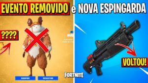 CHEGOU A ESPINGARDA PESADA NO CAPÍTULO 4 do FORTNITE! (EVENTO DE NATAL REMOVIDO)