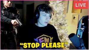 CLIX Gets SWATTED On LIVE STREAM While PLAYING Fortnite!