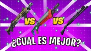 ¿CUAL ES LA MEJOR ESCOPETA? Experta/Atronadora/Combate FORTNITE ¿cual conviene? Capitulo 4 aumentos