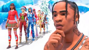 DÉFILÉ DE MODE Spécial SKIN DE NOËL sur Fortnite !